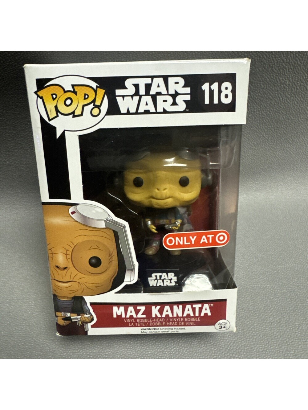 Funko Pop! Vinyl: Star Wars - Maz Kanata (No Glasses) - Target (Exclusive) #118